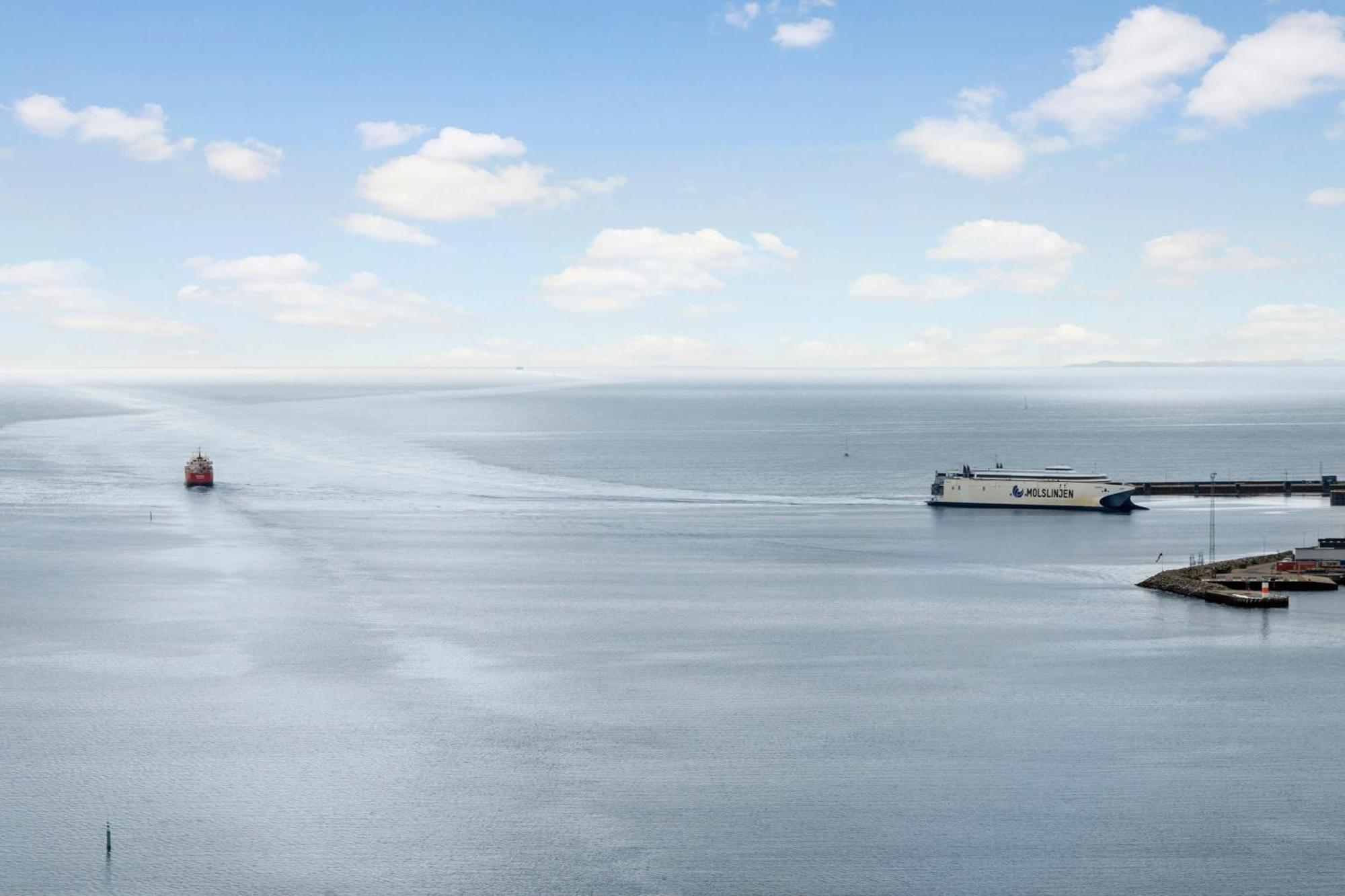 ÅrhusEndless Ocean Views With Private Balcony公寓 外观 照片