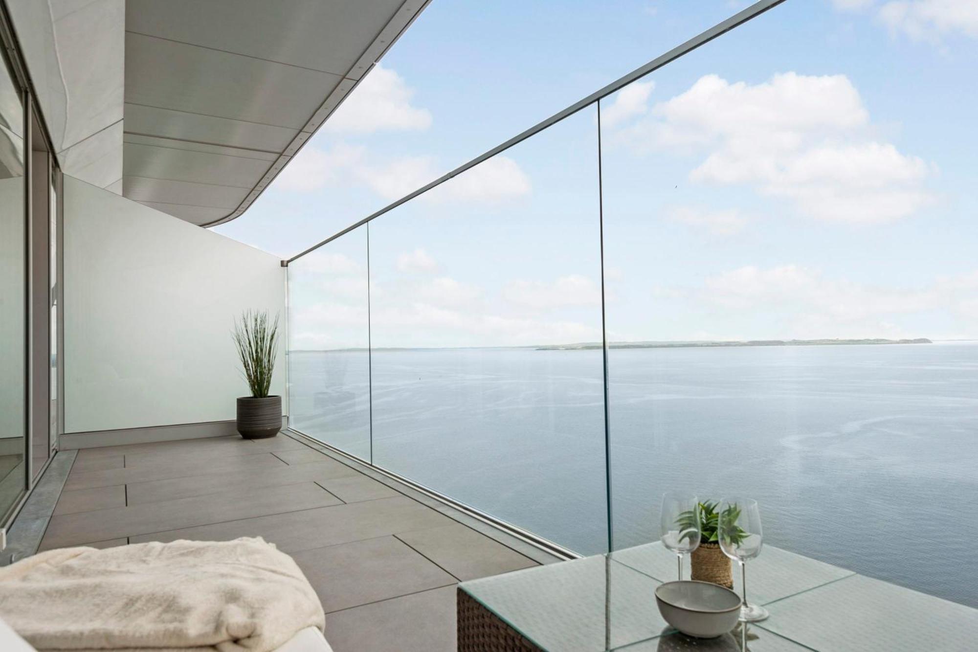 ÅrhusEndless Ocean Views With Private Balcony公寓 外观 照片